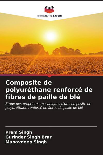 Produktbild: Composite de polyur&eacute;thane renforc&eacute; de fibres de paille de bl&eacute;