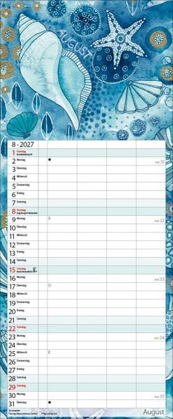 Produktbild: Aquarellplaner 2027