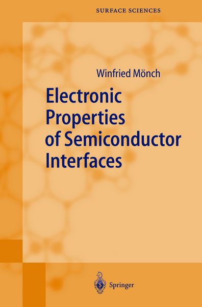 Produktbild: Electronic Properties of Semiconductor Interfaces