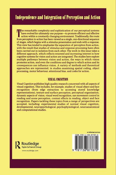 Produktbild: Independence and Integration of Perception and Action