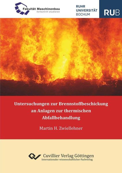 Produktbild: Untersuchungen zur Brennstoffbeschickung an Anlagen zur thermischen Abfallbehandlung