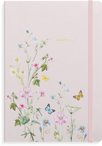 Produktbild: Burde Notizbuch Deluxe B5 Pink Meadow