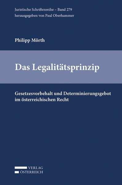 Produktbild: Das Legalit&auml;tsprinzip