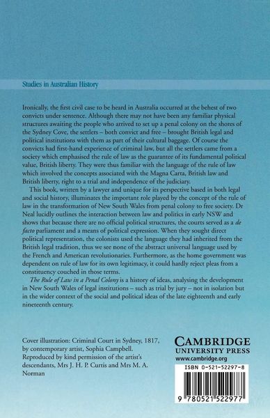 Produktbild: The Rule of Law in a Penal Colony