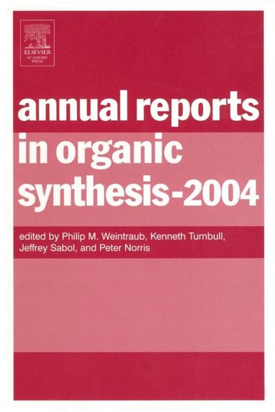 Produktbild: Annual Reports in Organic Synthesis-2004