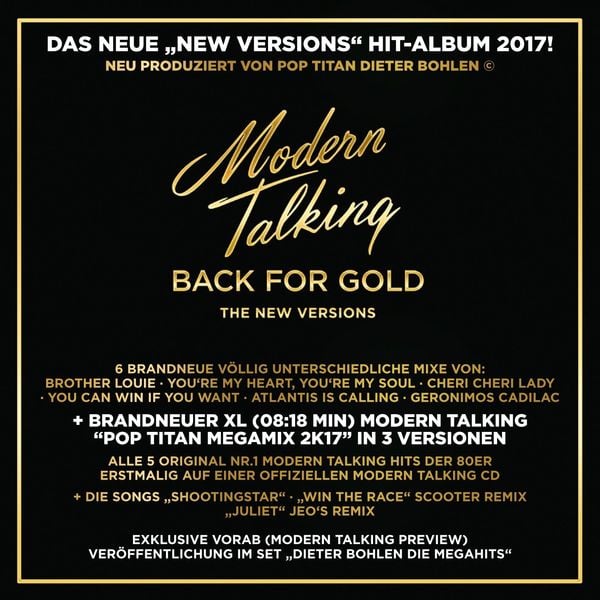 Produktbild: Back for Gold
