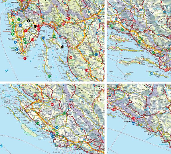 Produktbild: ROTHER Wanderbuch Erlebnisurlaub mit Kindern Kroatien