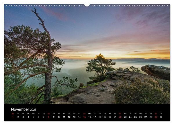 Produktbild: Mystischer Pf&auml;lzer Wald (hochwertiger Premium Wandkalender 2026 DIN A2 quer), Kunstdruck in Hochglanz