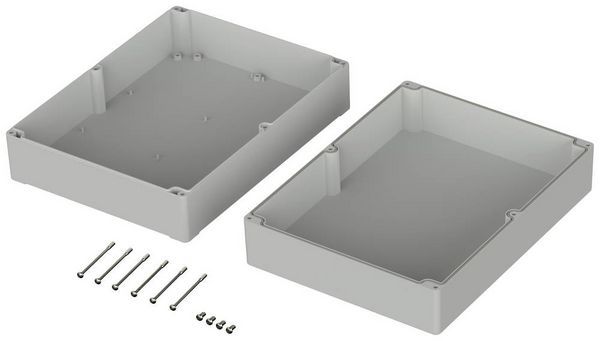 Produktbild: Bopla EUROMAS T 254 03254000 Industrie-Geh&auml;use 300 x 230 x 110 ABS Lichtgrau (RAL 7035) 1 St.