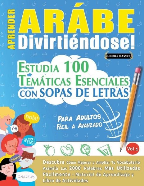 Produktbild: APRENDER AR&Aacute;BE DIVIRTI&Eacute;NDOSE! - PARA ADULTOS