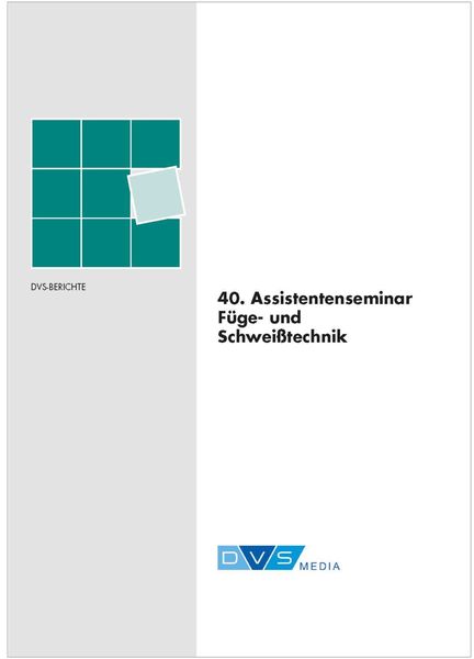 Produktbild: 40. Assistentenseminar F&uuml;getechnik