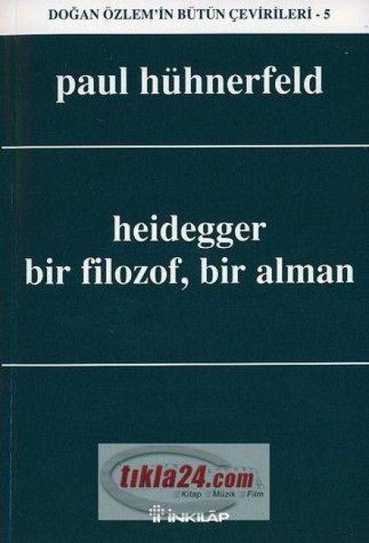 Produktbild: Heidegger Bir Filozof, Bir Alman