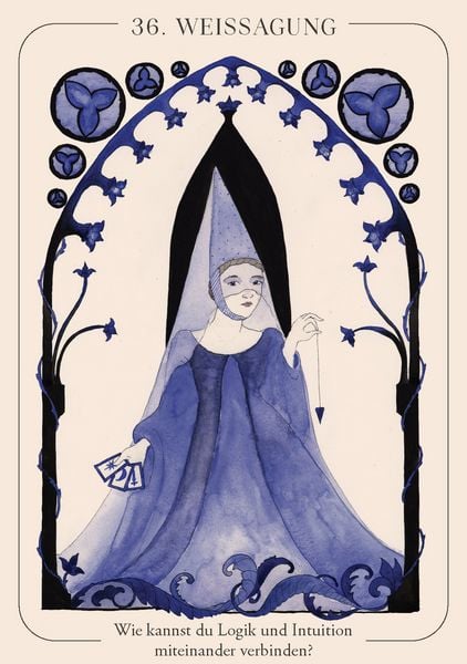 Produktbild: Orakel-Kartenset: Folklore Orakel | Die Liebe, die Reise, die Prophezeiung &ndash; Integriere die zentralen Motive aus Sagen, M&auml;rchen und Erz&auml;hlungen in deine Legung