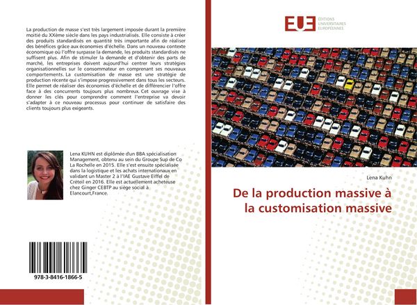 Produktbild: De la production massive &agrave; la customisation massive