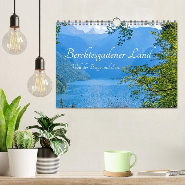 Produktbild: Berchtesgadener Land - Welt der Berge und Seen (Wandkalender 2026 DIN A4 quer), CALVENDO Monatskalender