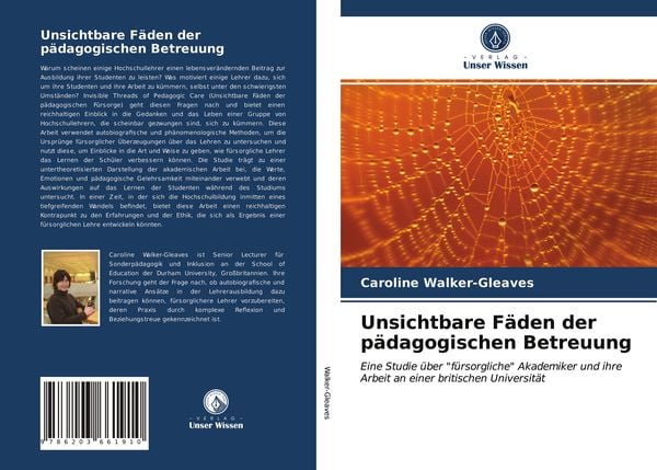 Produktbild: Unsichtbare F&auml;den der p&auml;dagogischen Betreuung