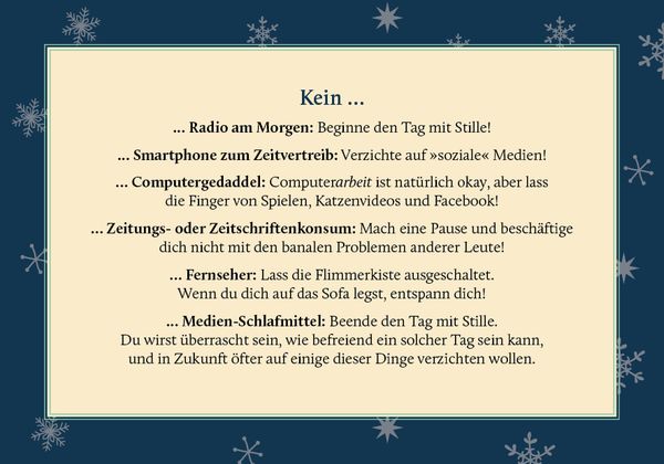 Produktbild: Achtsame Adventszeit. Hardcover-Ausgabe