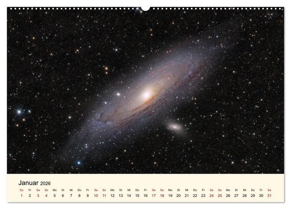 Produktbild: Distant Luminosity: Eine fotografische Reise durch das Universum (Wandkalender 2026 DIN A2 quer), CALVENDO Monatskalender