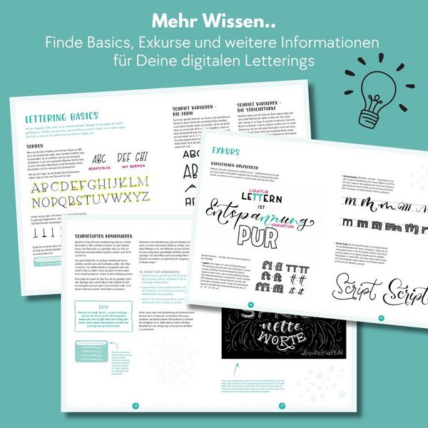 Produktbild: Der digitale Handlettering Workshop