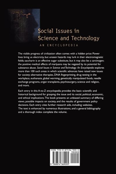 Produktbild: Social Issues in Science and Technology