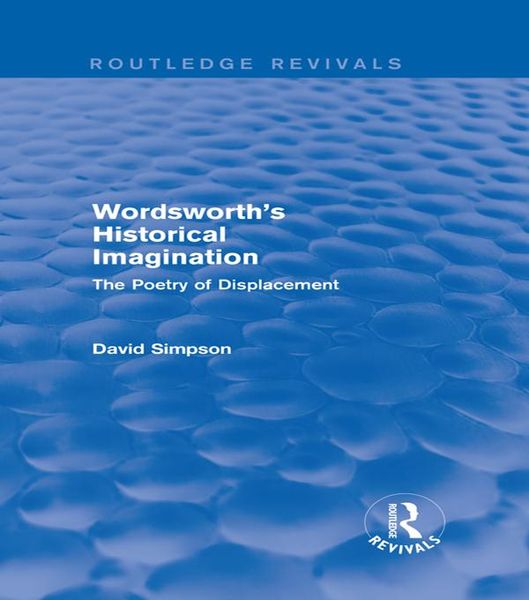 Produktbild: Wordsworth's Historical Imagination (Routledge Revivals)