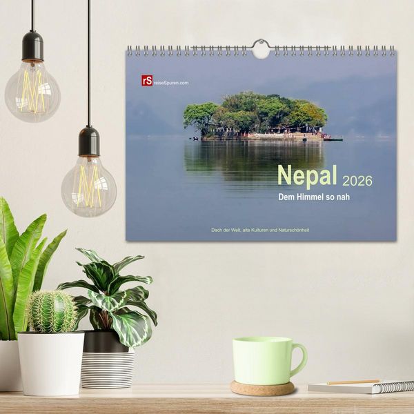 Produktbild: Nepal 2026 - Dem Himmel so nah (Wandkalender 2026 DIN A4 quer), CALVENDO Monatskalender