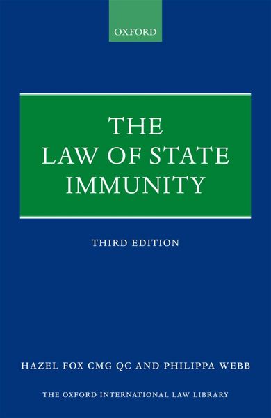 Produktbild: The Law of State Immunity