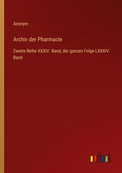Produktbild: Archiv der Pharmacie