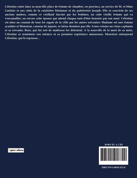 Produktbild: Le Journal d'une femme de chambre
