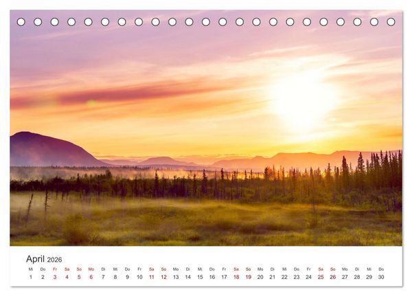 Produktbild: Mystische Nebellandschaften (Tischkalender 2026 DIN A5 quer), CALVENDO Monatskalender