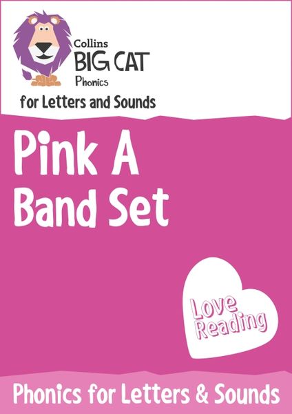 Produktbild: Phonics for Letters and Sounds Pink A Band Set