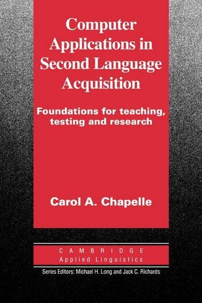 Produktbild: Computer Applications in Second Language Acquisition