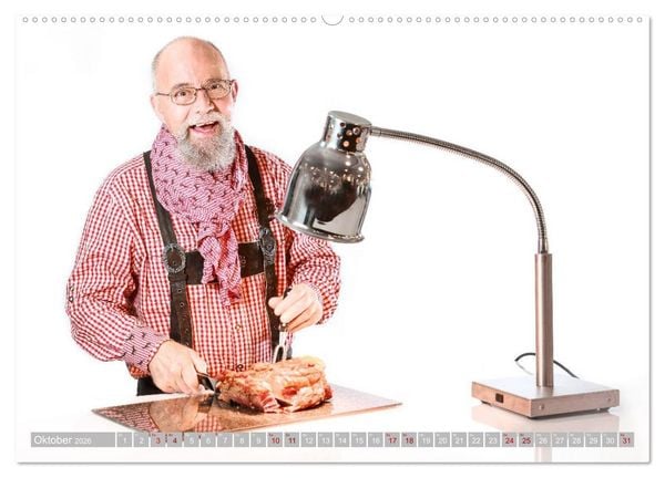 Produktbild: Sch&ouml;nheit im Alter - Auf den Geschmack gekommen (Wandkalender 2026 DIN A2 quer), CALVENDO Monatskalender