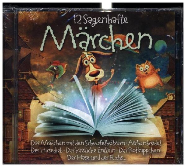 12 sagenhafte Märchen, 2 Audio-CDs - Various, CD, 0090204524792