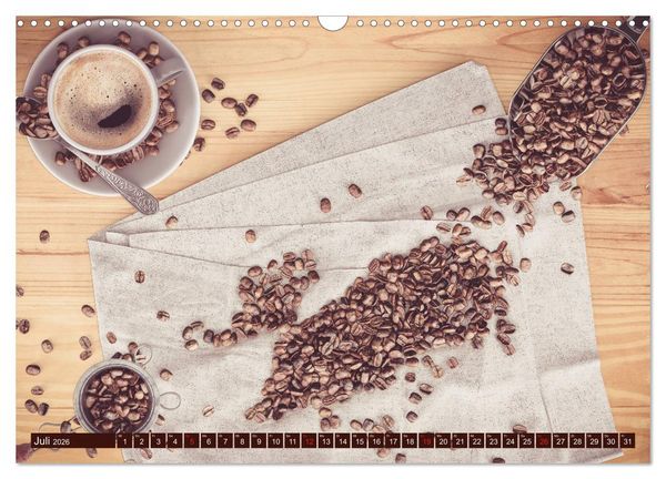 Produktbild: Auf einen Kaffee? (Wandkalender 2026 DIN A3 quer), CALVENDO Monatskalender