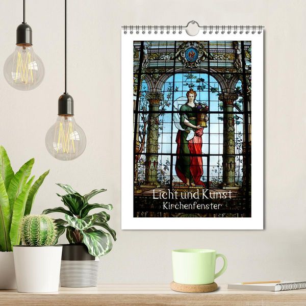 Produktbild: Licht und Kunst (Wandkalender 2026 DIN A4 hoch), CALVENDO Monatskalender