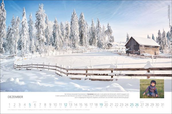 Produktbild: Unicef Posterkalender 2027