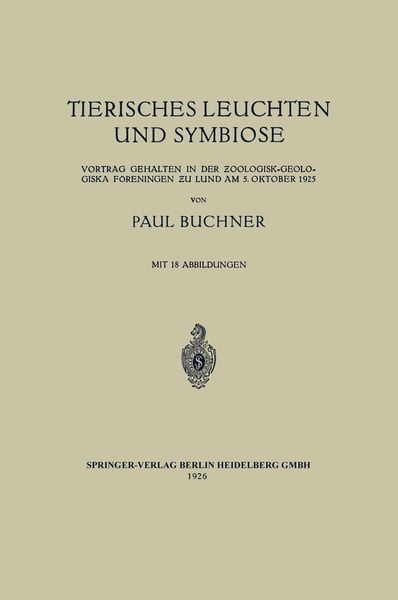 Produktbild: Tierisches Leuchten und Symbiose
