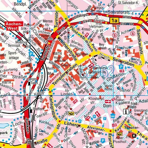 Produktbild: Falk Cityplan Aachen 1:15.000