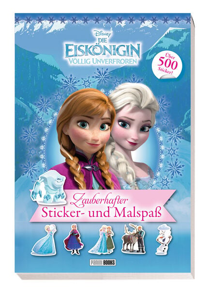 Produktbild: Disney Die Eisk&ouml;nigin: Zauberhafter Sticker- und Malspa&szlig;