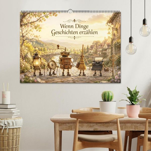 Produktbild: Wenn Dinge Geschichten erz&auml;hlen (Wandkalender 2027 DIN A2 quer), CALVENDO Monatskalender