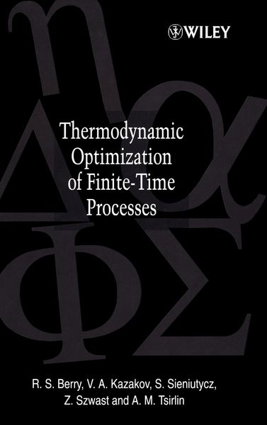 Produktbild: Thermodynamic Optimization Finite-Time