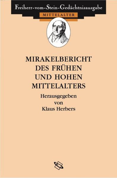 Produktbild: Mirakelberichte des fr&uuml;hen und hohen Mittelalters