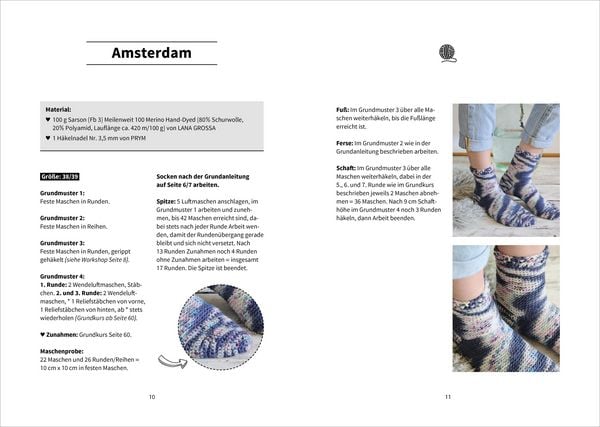 Produktbild: Socken h&auml;keln - Schnell und einfach mit der 4-Stufenmethode