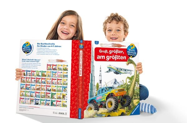 Produktbild: Wieso? Weshalb? Warum? Sonderband - Groß, größer, am größten (Riesenbuch)