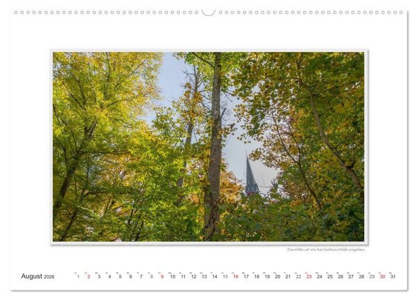 Produktbild: Emotionale Momente: Abtei Marienstatt im Westerwald (Wandkalender 2026 DIN A2 quer), CALVENDO Monatskalender
