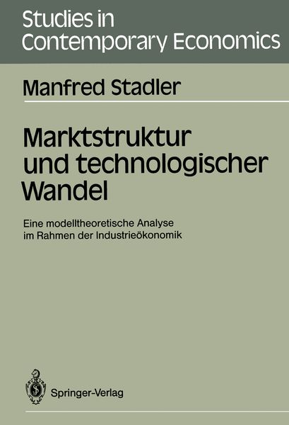 Produktbild: Marktstruktur und technologischer Wandel