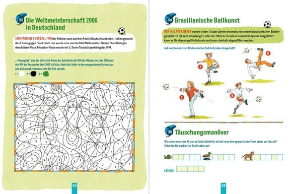 Produktbild: Das große Fußball-Rätselbuch