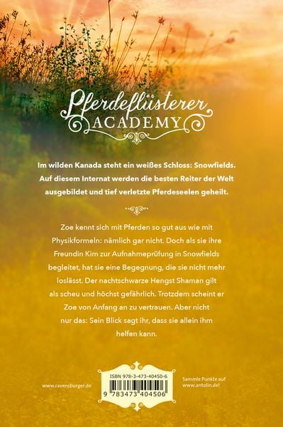 Produktbild: Pferdefl&uuml;sterer-Academy, Band 1: Reise nach Snowfields