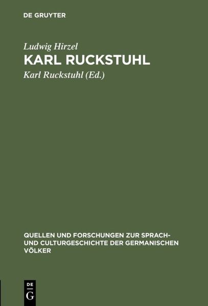 Produktbild: Karl Ruckstuhl